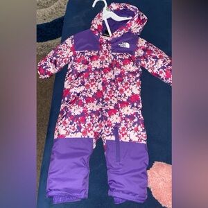Toddler girl northface snowsuit